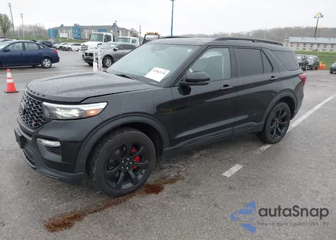 2022 Ford Explorer St из США, поврежденный, VIN 1FM5K8GC1NGA02610